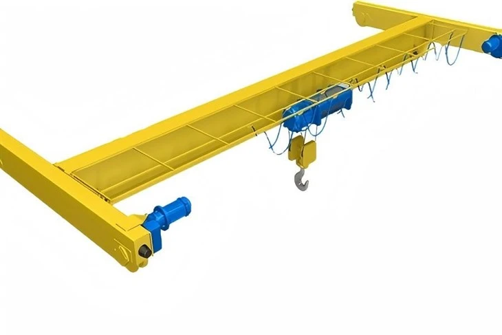 Crane sopraeleva da 2 tonnellate a trave singolo