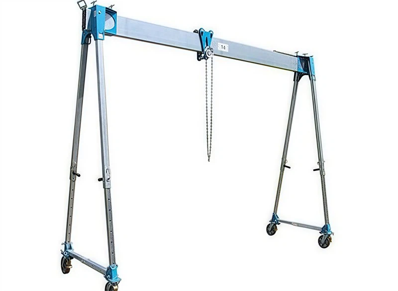 3 ton aluminum gantry crane(3)