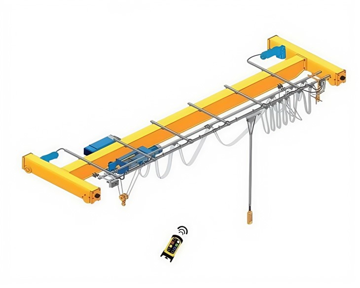 Crane sopraeleva da 5 tonnellate a trave singolo