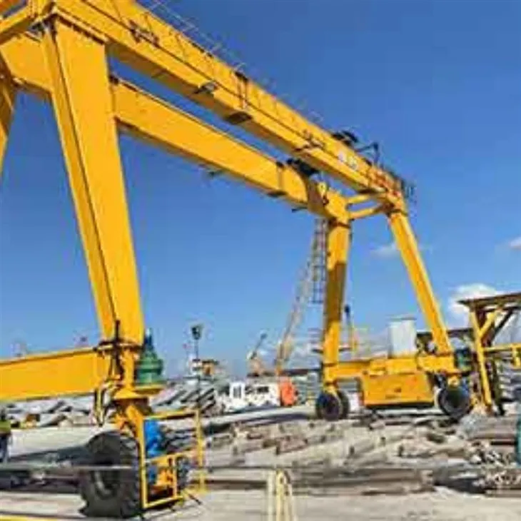 Double Beam Rail Mounted Gantry Crane factory