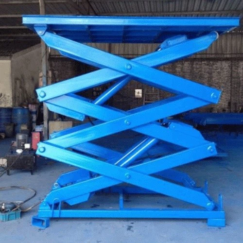 Stationary hydraulic electric Scissor Lift(2)